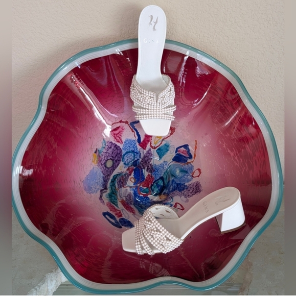 NWOT Scala Sheer Lavender Beaded Embroidered Bolero Jacket Sz S - Picture 9 of 15